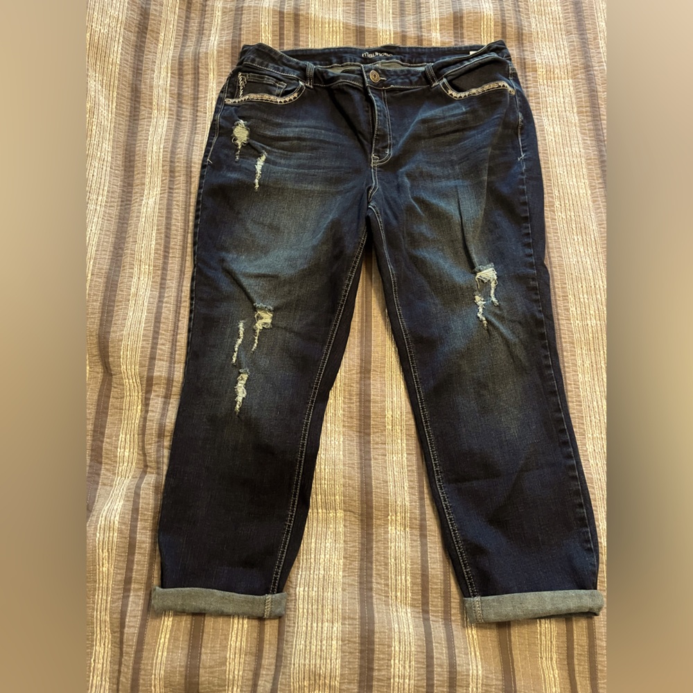Maurice’s Mid-Rise Crop Jeans